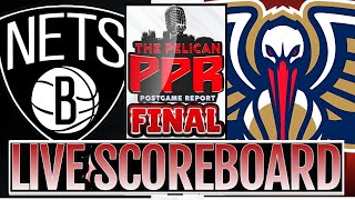 Pelicans vs Nets Live Scoreboard  Can New Orleans End Home Losing Streak [upl. by Sachi883]