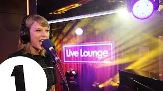 Taylor Swift covers Vance Joys Riptide in the Live Lounge [upl. by Bordy]