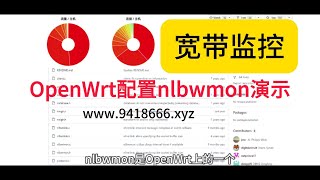 OpenWrt配置nlbwmon演示 [upl. by Publius]