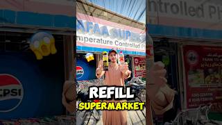 Cold drink refill in supermarket 😱 haiderjanivlogs minivlog viralvideo [upl. by Mihe]