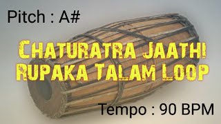 Rupka Talam Mridangam Loop [upl. by Katya948]