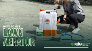 How to use the Lawn Aerator Max  PetraMax™ [upl. by Keil445]