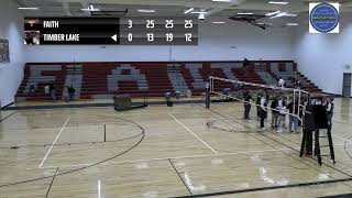 Faith vs Timber Lake Region 8B Semifinals Game 2 [upl. by Ahseal]