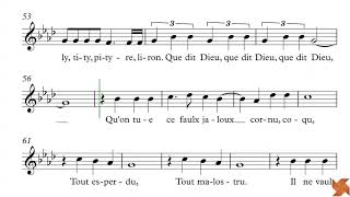 Janequin Clément  Le chant de lAlouette  Guide Voix  Sopranos [upl. by Yennaiv]