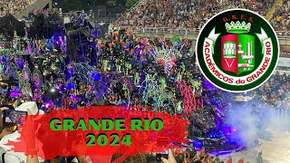 GRANDE RIO 2024  GRUPO ESPECIAL  CARNAVAL RIO DE JANEIRO  110224 [upl. by Klinger]