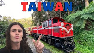 Riding Asias Oldest Mountain Train 🇹🇼 [upl. by Erdnaet]