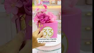 PASTELERIA PASO A PASO cake decoratingcake buttercreamcake storytime cakeclass [upl. by Akinod]