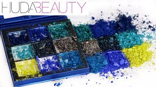 HUDA BEAUTY SAPPHIRE OBSESSIONS PALETTE  Weighing amp Destroying  THE MAKEUP BREAKUP [upl. by Ambrosia]