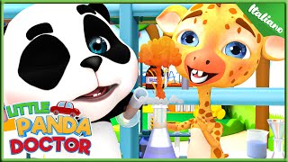 Lavori e Professioni  Filastrocche per bambini e ragazzi  Little Panda Doctor 77 [upl. by Yelhsa67]