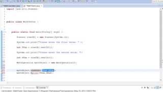 04 Java Multiple Classes Scanner Input Methods Pt2 [upl. by Blatt912]