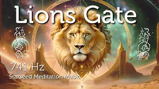 Lions Gate Portal 2024 Pleiadian Music [upl. by Mahan362]