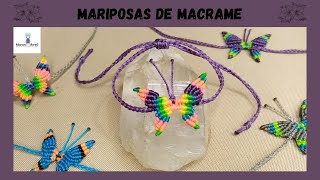 mariposas de macramé [upl. by Olette]