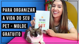 Planner pet para imprimir e montar [upl. by Yelreveb]