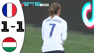 🔥Hungary and France all GOALS 11 [upl. by Aillemac]