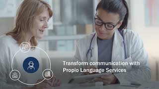 Propio Language Services Company Healthcare Explainer [upl. by Hines]