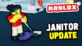 JANITOR UPDATE in Retail Tycoon 2 Roblox [upl. by Suoilenroc242]