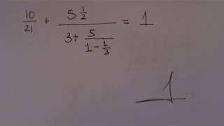 Fracciones complejas con calculadora cientifica video 1 [upl. by Farrica]