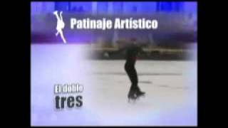 Patinaje artístico Técnica Figuras obligatorias [upl. by Ynaffit]