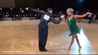 34th Copenhagen Open  GrandSlam Latin  solo Samba  Martino Zanibellato amp Michelle Abildtrup [upl. by Nede537]