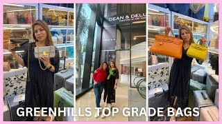 2024 GREENHILLS BIGGEST TOP GRADE LUXURY BAGS  BGC DEAN amp DELUCA CAFE [upl. by Amirak403]