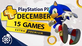 PlayStation Plus Extra amp Premium  December 2024 PS [upl. by Almond]