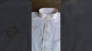 Gents kurta collar stitchingstyingtips [upl. by Aneele]