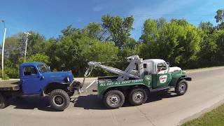 30th Annual Vintage Dodge Power Wagon Rally  Trip to Lake Darling [upl. by Elconin]