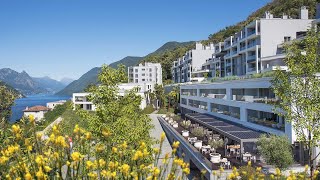 Top 10 Luxury Hotels in Lugano Switzerland [upl. by Eelhsa]