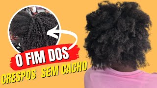 Como fazer cachos no cabelo crespo 4c ressecado [upl. by Emmett756]