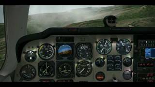 XPlane V970  Landing SBJD RWY36 Carenado Bonanza F33A [upl. by Anniroc]