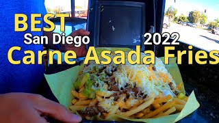 Carne Asada Fries  San Diegos Best  2022 [upl. by Adniram]