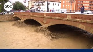 Flash flooding in Spain leaves dozens dead officials say [upl. by Esir]