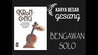 BENGAWAN SOLO Album Keroncong Instrumental  Karya Besar Gesang [upl. by Aelegna517]