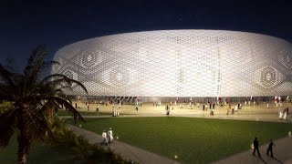 WM 2022 Katar stellt neues StadionDesign vor [upl. by Tombaugh678]