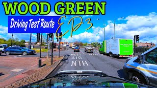 WOOD GREEN DRIVING TEST ROUTE EP3 19 APR 2024 drivingtestvideo woodgreen [upl. by Ecirual]