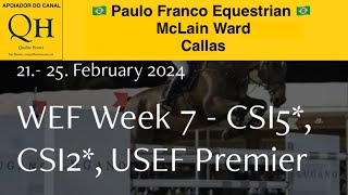 McLain Ward  Callas 24022024 [upl. by Suoicserp262]