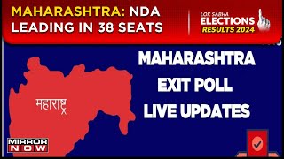 Maharashtra Election Result NDA Leads Maharashtra Lok Sabha Election With 38 Seats Oppn Trails [upl. by Kedezihclem]