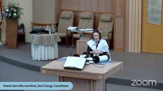 Rabbi Sara Blumenthal Introducing Haftarah for Parashah Bo 12024 [upl. by Twila510]