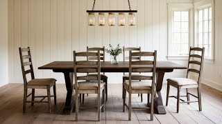 Transform Your Dining Room with These Breathtaking Farmhouse Design Ideas – Perfect for Any Home 🪑 [upl. by Ellenij234]