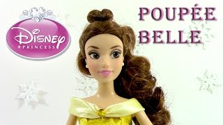 Disney Princesse Review Poupée Belle Disney Store Review [upl. by Socem942]