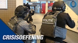 POLITIE  EXTREEM GEWELD  CRISISOEFENING  TERRORISME  TRAINING [upl. by Leddy629]