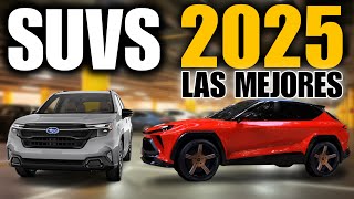 ✅ TOP 5 MEJORES SUV s PARA 2025  LAS MAS ESPERADAS del MUNDO [upl. by Eppie]