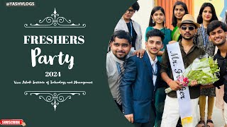 Freshers party 2024  Ashoka institute of Technology  College life  ashokavaranasi [upl. by Melvina39]