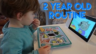 2 YEAR OLD ROUTINE  TODDLER DAILY ROUTINE [upl. by Donalt]