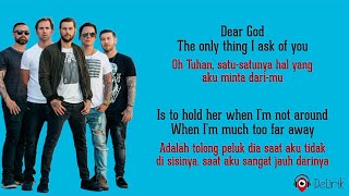 Dear God  Avenged Sevenfold Lirik Lagu Terjemahan  1 Hour Loop [upl. by Kenna]