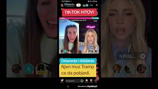 Dalila Dragojević i NinikaZabrana od muža tiktok humor [upl. by Anaiek]