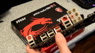 Msi 990FXA Gaming And Savage Memory  Unboxing [upl. by Adile]