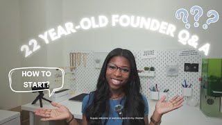 22 yo Jewelry Store Founder Q amp A  HOW TO START A JEWELRY BUSINESS  Juvae Jewels [upl. by Emiatej]