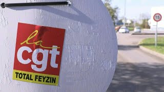 Carburants réquisition à Feyzin la CGT dénonce quotune entrave au droit de grèvequot  AFP [upl. by Alex]