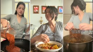 wow atikah suhaime masak apa ni😜berselera [upl. by Adlay]